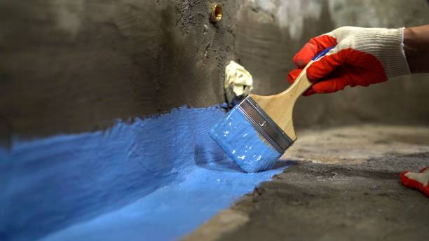 Commercial Wet Basement Repair project at a Jasper, OH business property by SJ Waterproofing Pros